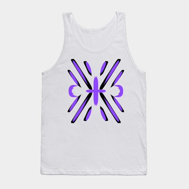 symmetrical pattern Tank Top by Haroshi_Mandaras